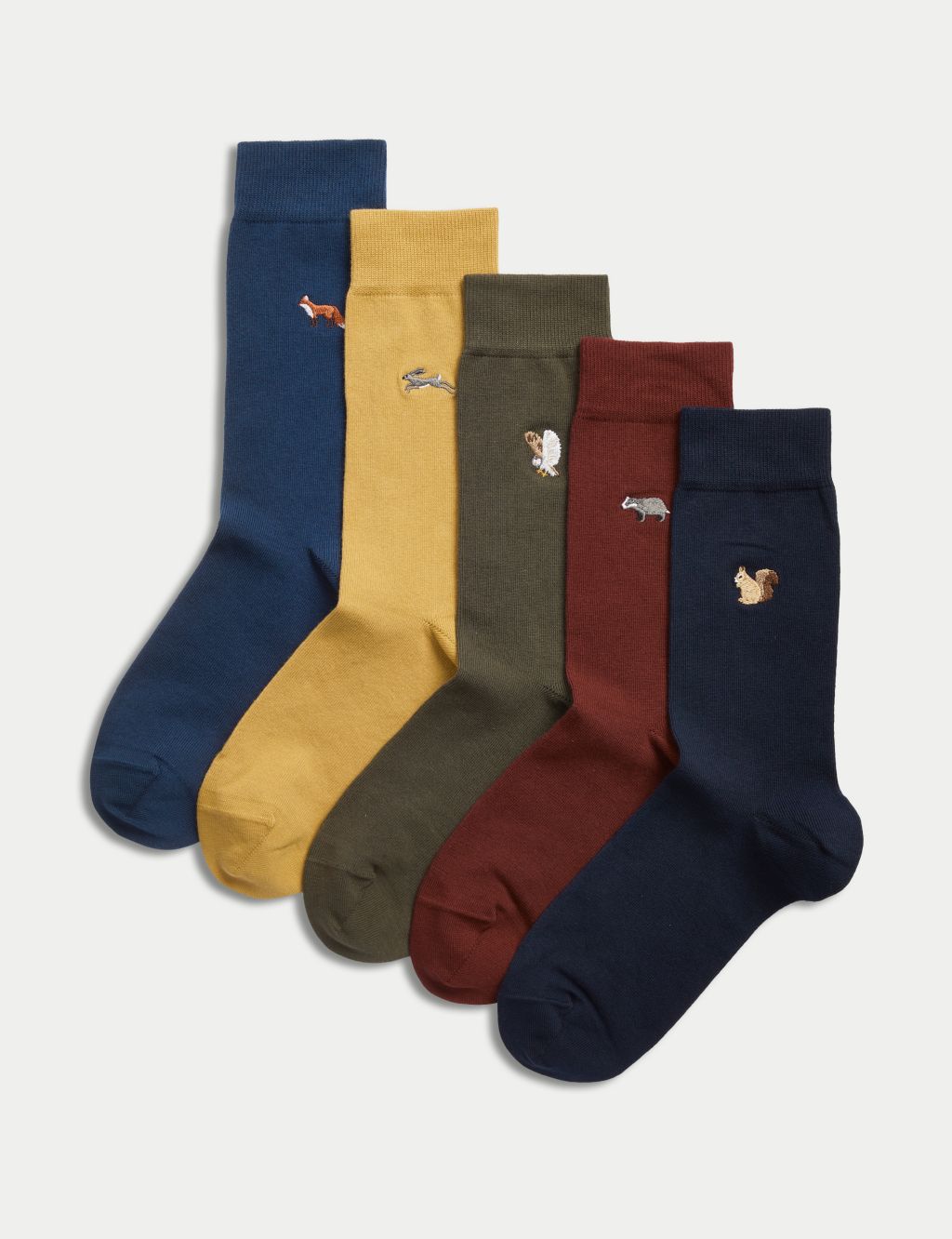 5pk Cool & Fresh™ Cotton Rich Socks