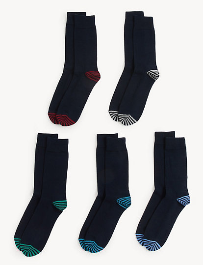 5pk Cool & Fresh™ Cotton Rich Socks