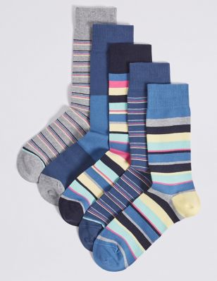 Mens Socks | Long & Short Wool & Slipper Socks For Men | M&S