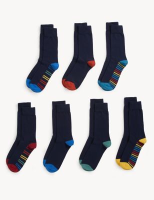 7pk Cool & Fresh™ Cotton Rich Socks - FI