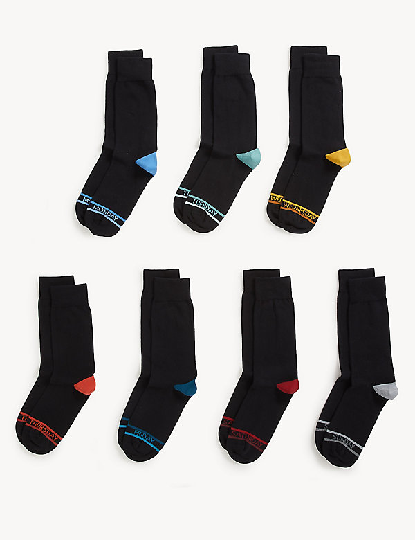 7pk Cool & Fresh™ Cotton Rich Socks - AT