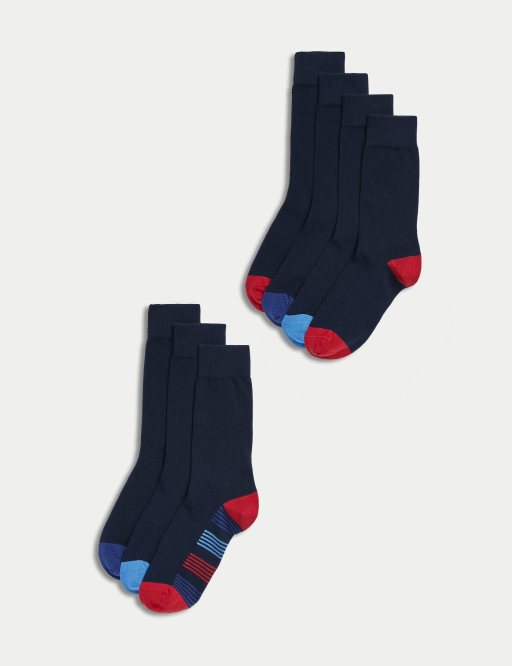 7pk Cool & Fresh™ Cotton Rich Socks image 1