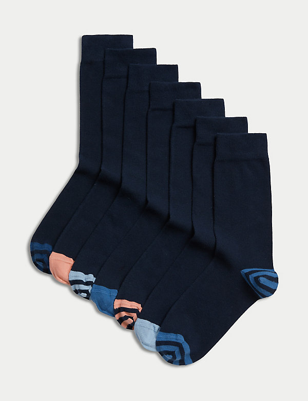 7pk Cool & Fresh™ Cotton Rich Socks - NO
