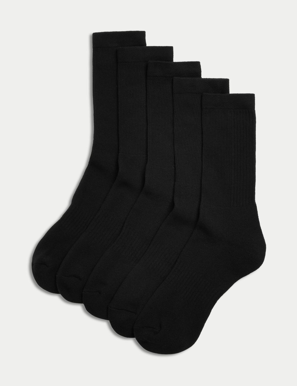 5pk Cool & Fresh™ Cushioned Sports Socks image 1