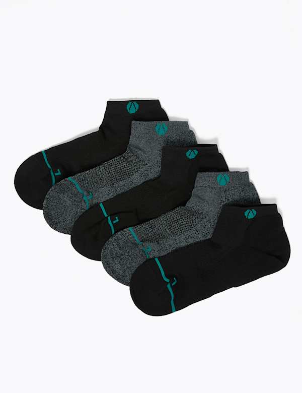 5 Pack Freshfeet™ Trainer Socks