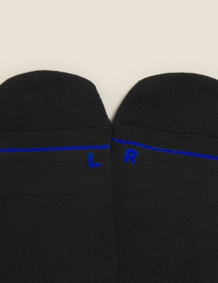 

Mens GOODMOVE 2pk Cycling Socks - Black Mix, Black Mix