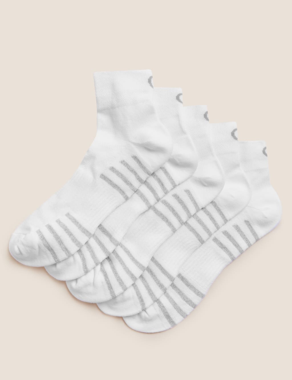 5pk Freshfeet™ Trainer Socks image 1