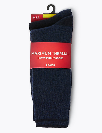 2pk Heatgen™ Maximum Thermal Socks