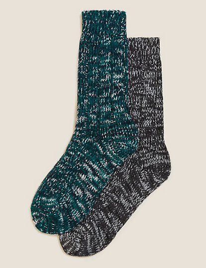 2pk Assorted Socks