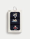 Spencer Bear™-geschenkdoos met 3 paar katoenrijke sokken