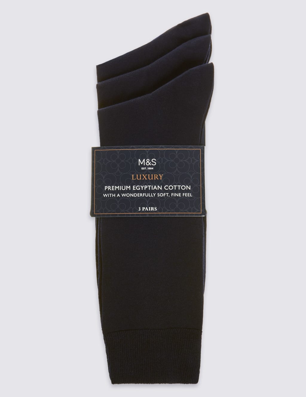 Men’s Navy Socks M&S