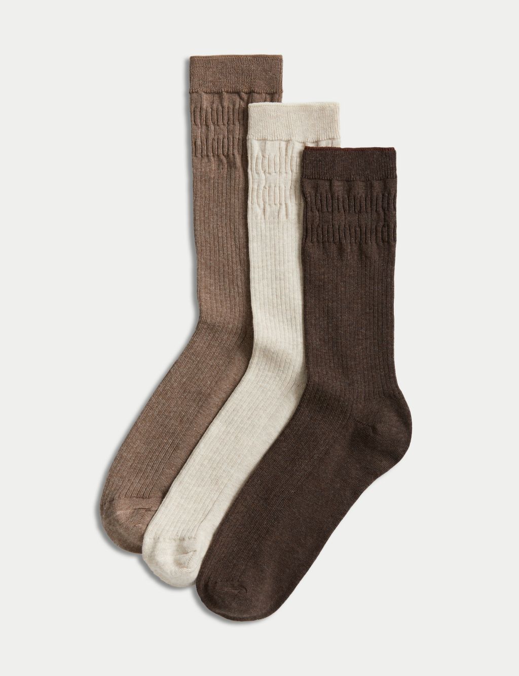 3pk Gentle Grip Cool & Fresh™ Socks image 1