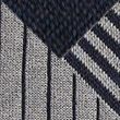 3pk Striped Mercerised Cotton Rich Socks - navymix