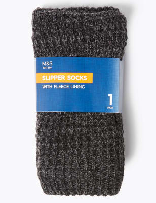 Cool & Fresh&trade;&nbsp;&ndash; Chaussettes d'int&eacute;rieur avec doublure en polaire