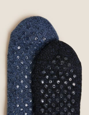 marks and spencer slipper socks womens