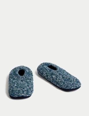 Cable Knit Slipper Socks