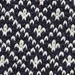 Fair Isle Slipper Socks - navymix