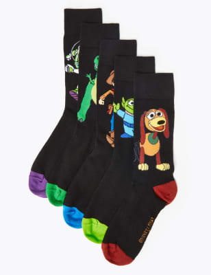 Lot de 5&nbsp;paires de chaussettes en coton &agrave; motif Toy Story&trade;