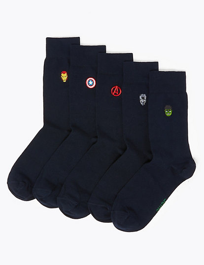 5 Pack Avengers™ Socks