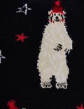 Cotton Polar Bear Christmas Socks
