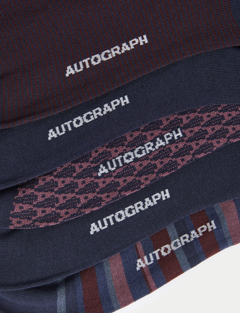 5pk Monogram Socks image 2