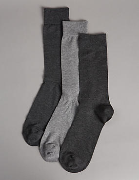 3 Pairs of Modal Blend Socks