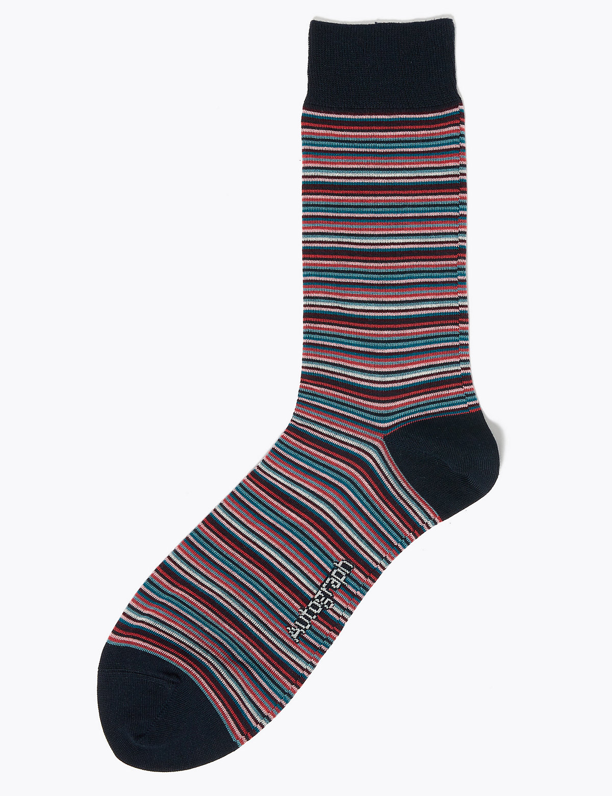 Cool & Fresh™ Striped Modal Pima Cotton Socks
