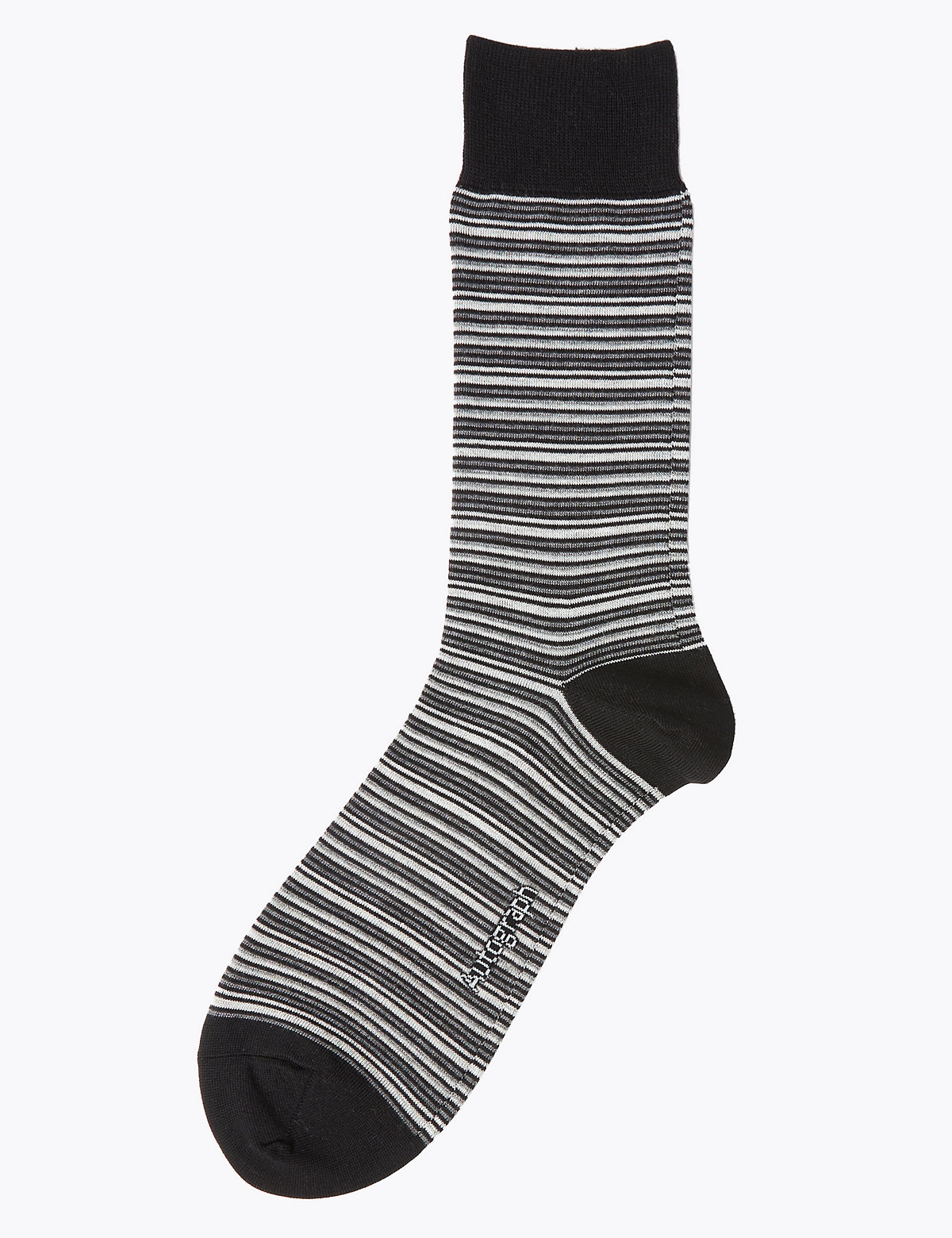 Striped Modal Pima Cotton Socks