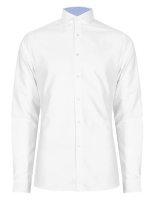 Pure Cotton Super Slim Fit Shirt | Limited Edition | M&S