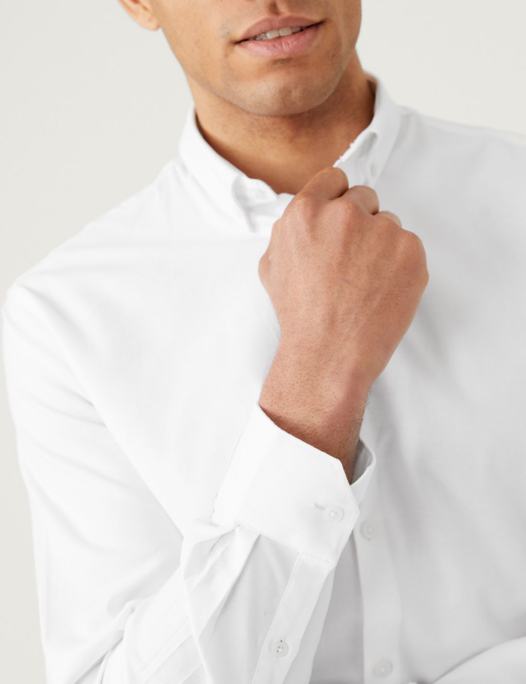 Longer Length Pure Linen Shirt M&S US