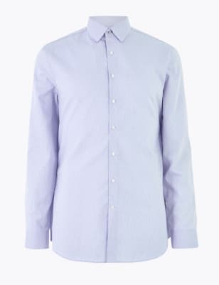 pure cotton formal shirts