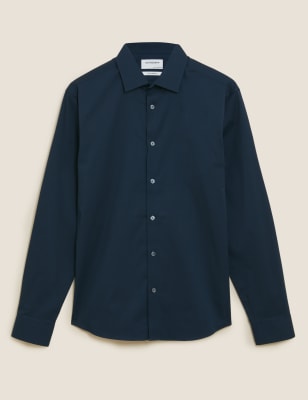 men's shirts marks and spencer's