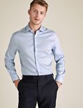 Tailored Fit Striped Stretch Shirt
