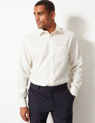 Pure Cotton Non-Iron Regular Fit Shirt