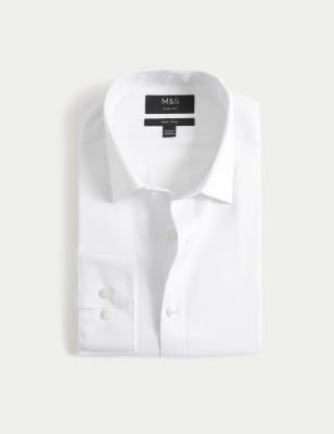 Slim Fit Non Iron Pure Cotton Shirt - JP