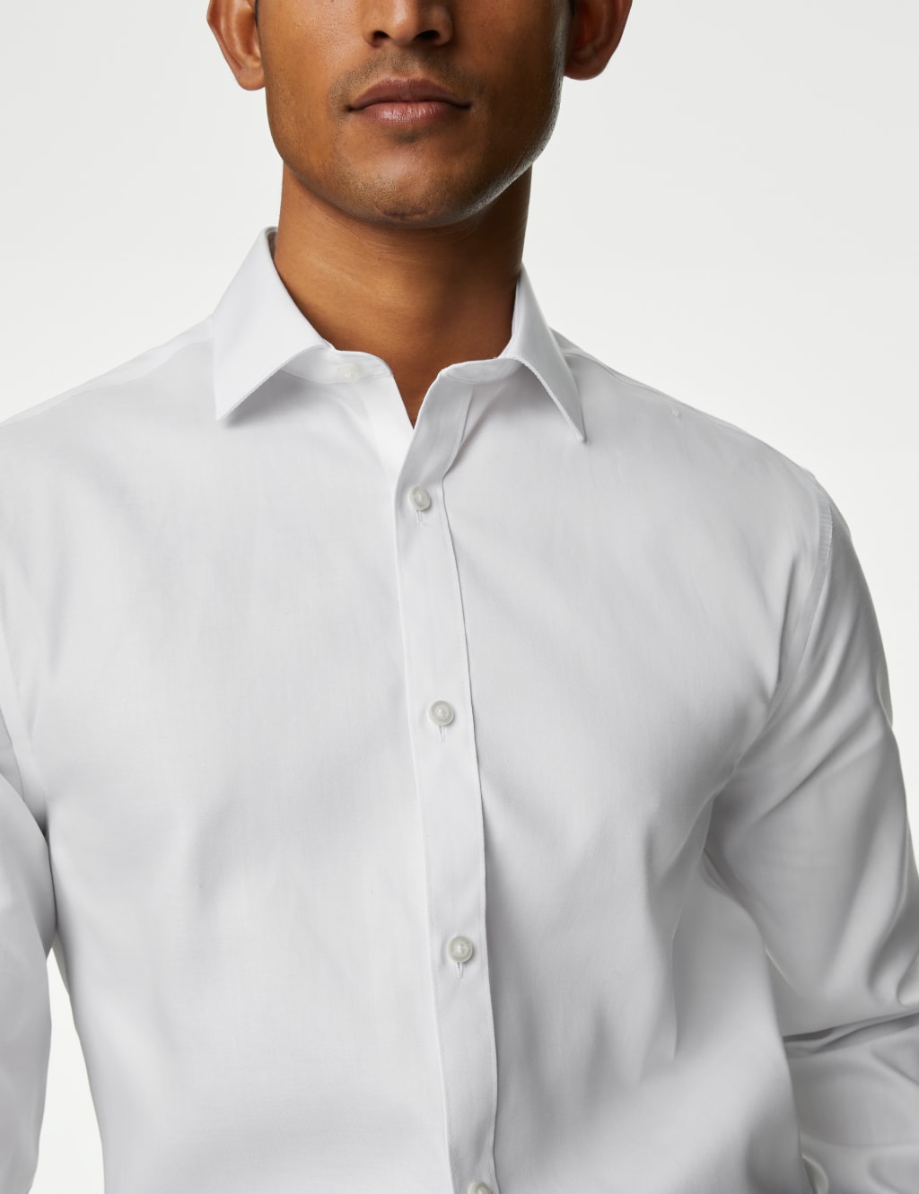 Slim Fit Non Iron Pure Cotton Shirt image 3
