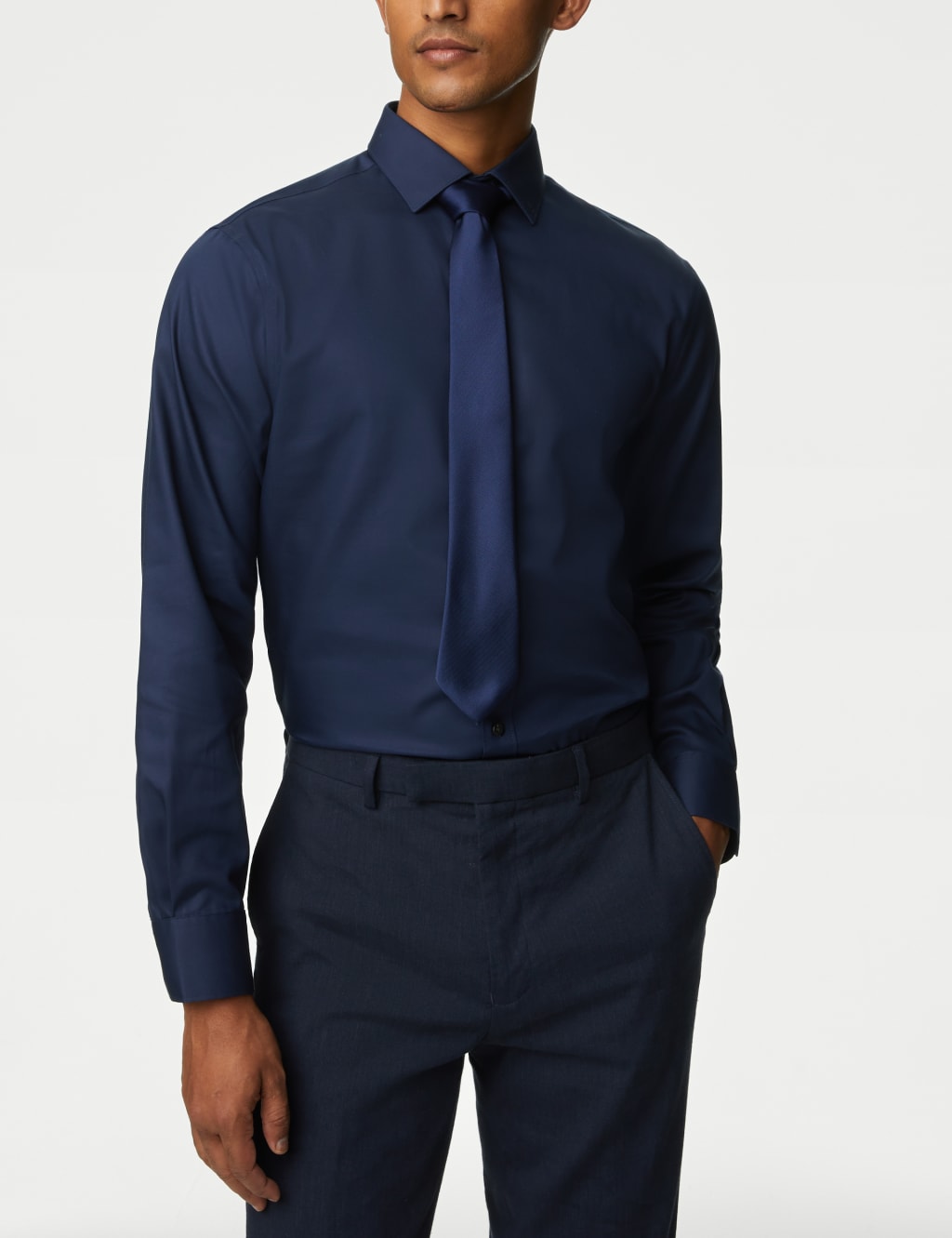 Navy blue colour shirt sale