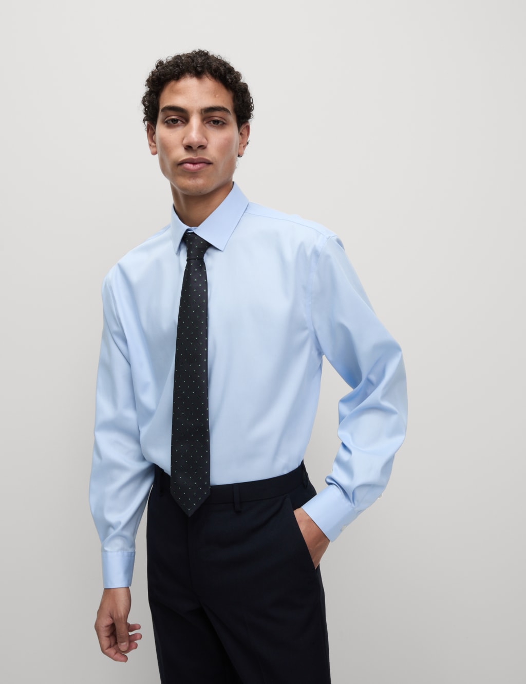 Michael kors non on sale iron dress shirt
