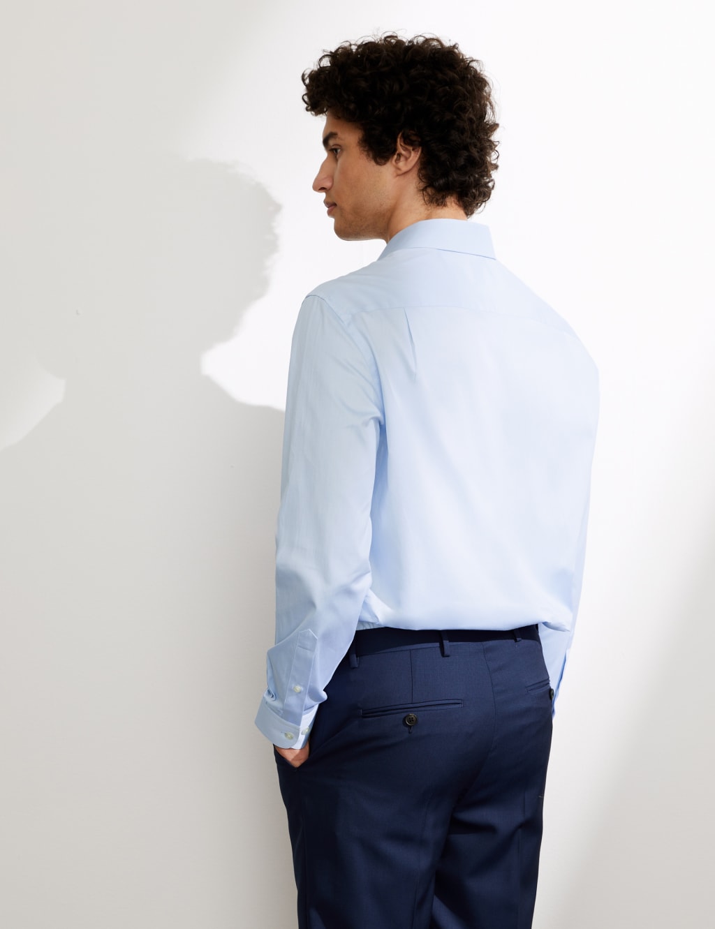 Regular Fit Pure Cotton Twill Shirt image 5