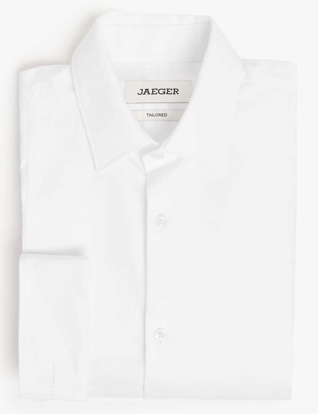 Tailored Fit Cotton Marcella Bib Front Dress Shirt image 1