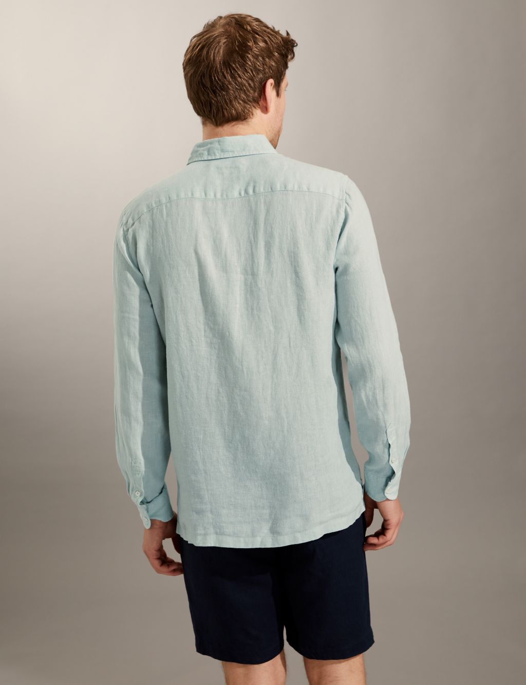 Pure Linen Overhead Shirt image 5