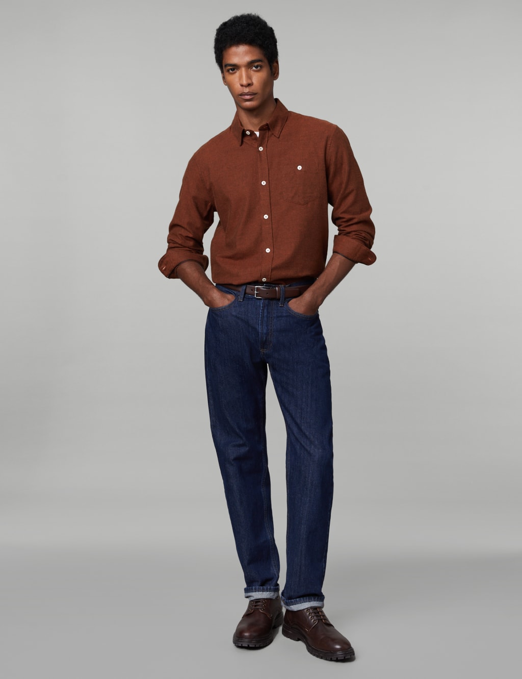 Cotton Rich Flannel Shirt image 3