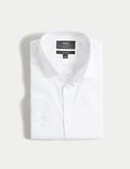 Texturovaná košile normálního střihu z&nbsp;čisté bavlny s&nbsp;nežehlivou úpravou