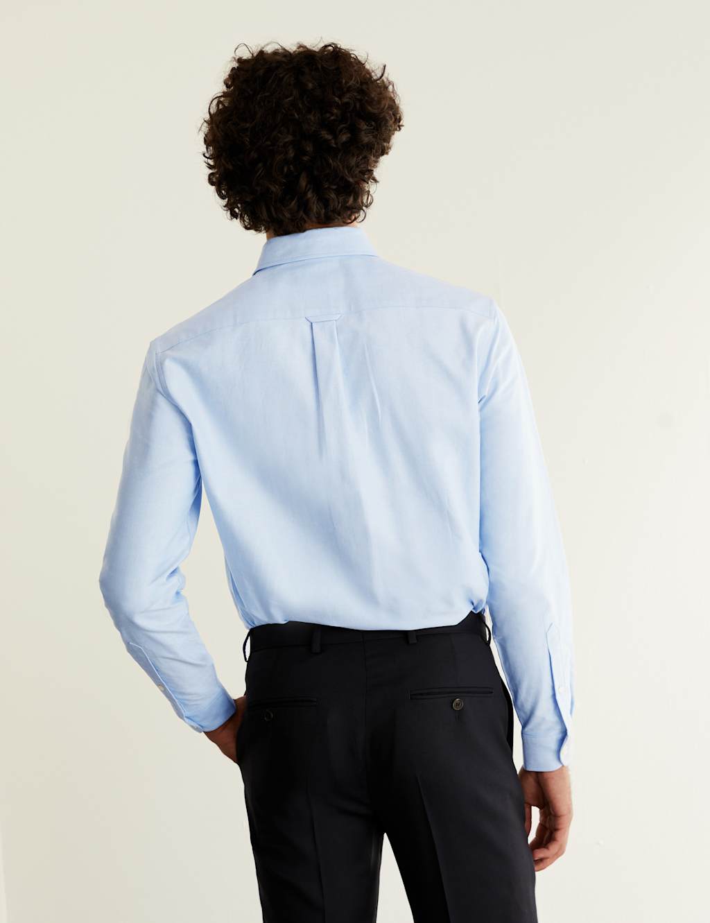 Regular Fit Pure Cotton Oxford Shirt image 5
