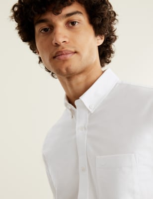 Regular Fit Pure Cotton Oxford Shirt
