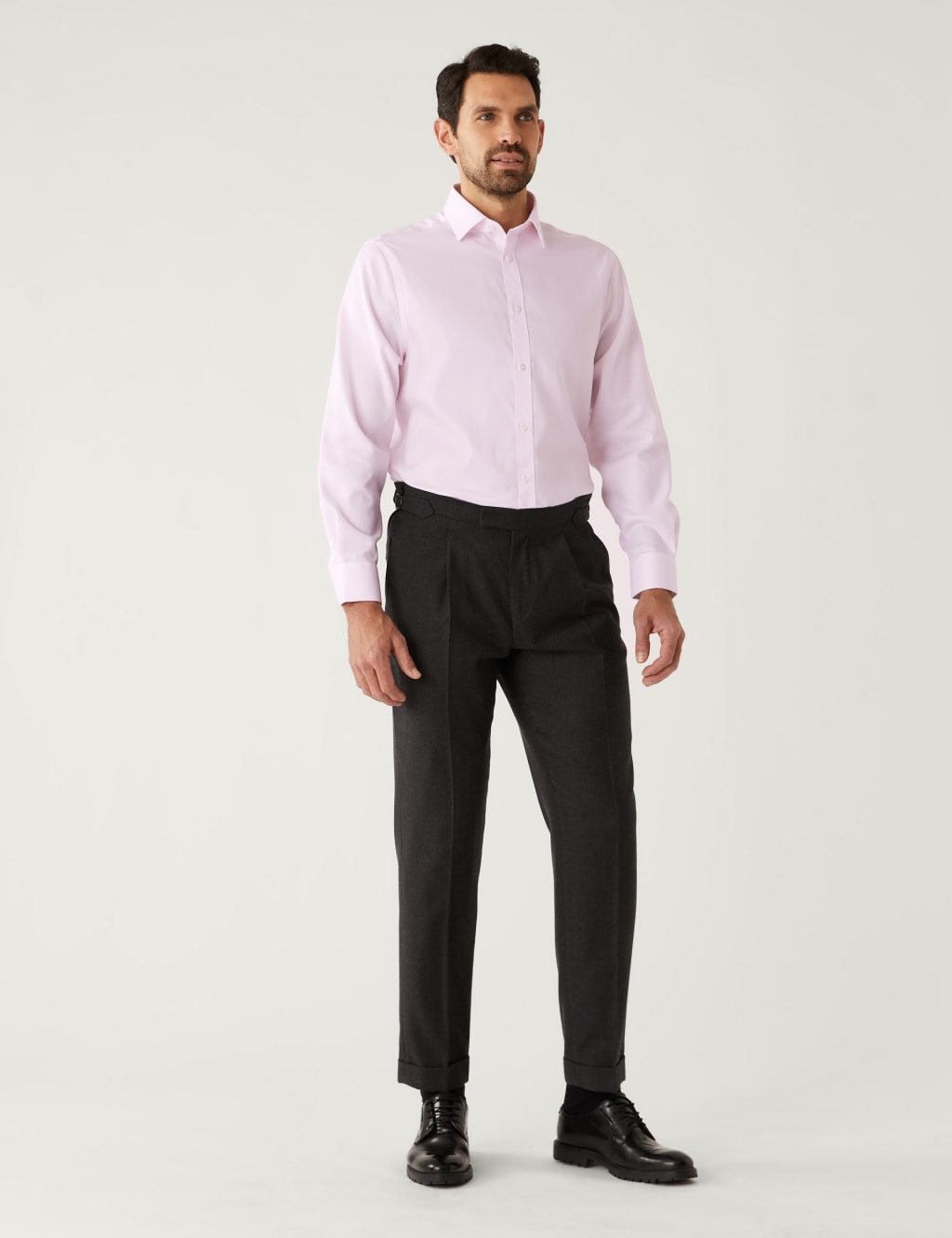 Men’s Pink Formal Shirts M&S