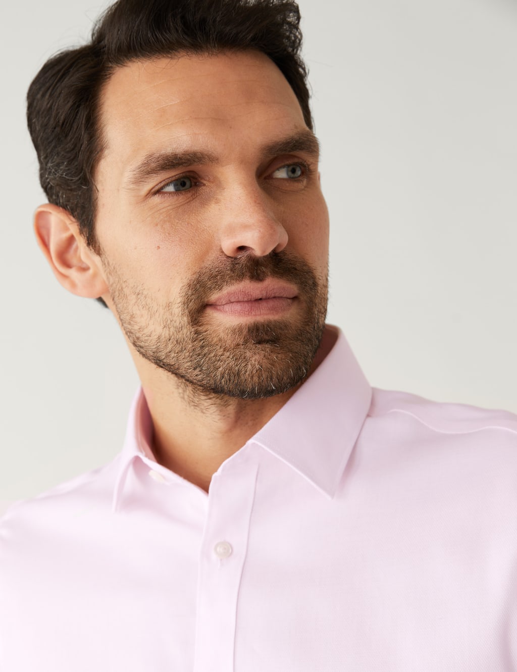 Regular Fit Pure Cotton Textured Shirt image 3