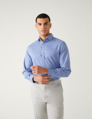 Regular Fit Non Iron Pure Cotton Shirt