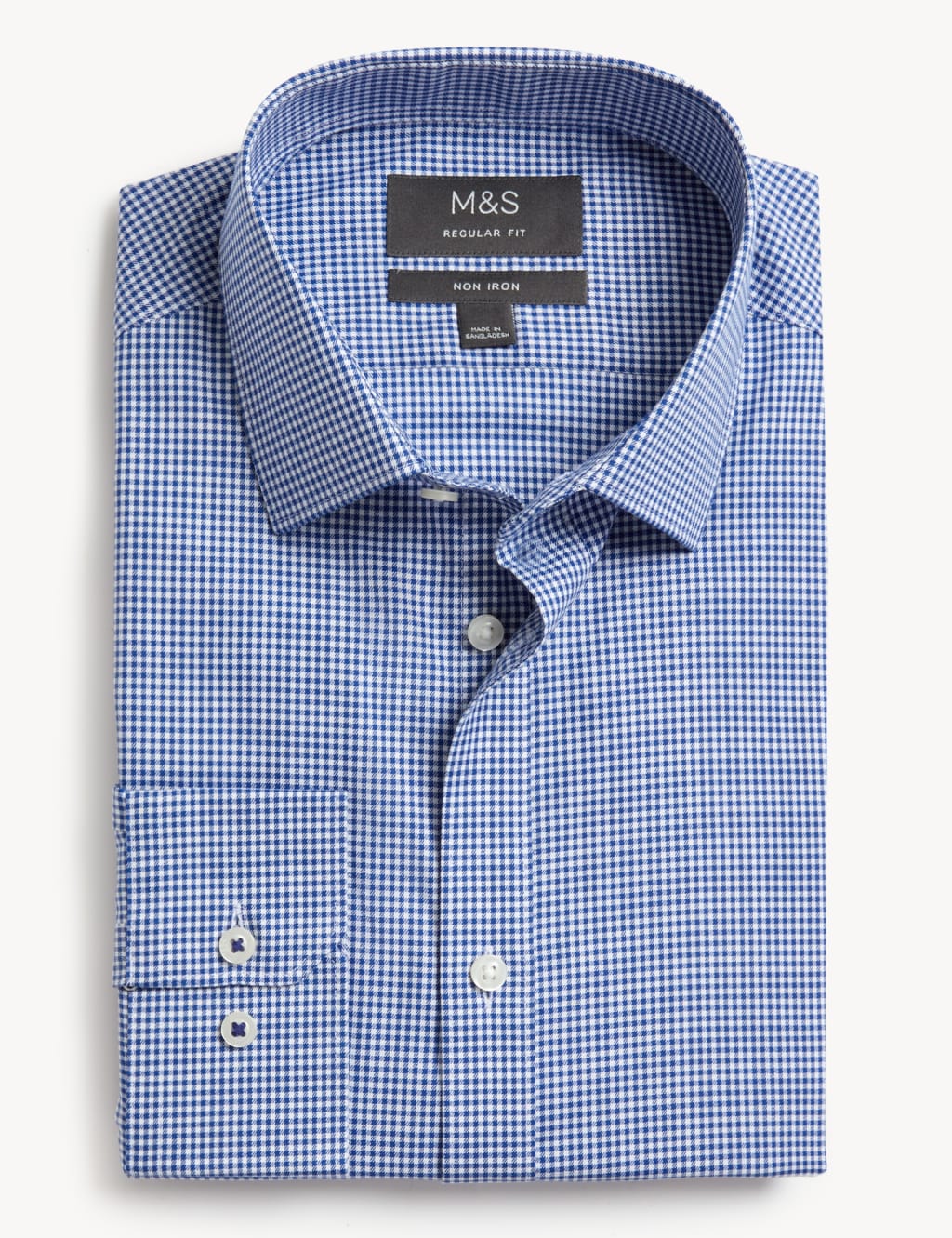 Regular Fit Non Iron Pure Cotton Shirt image 2
