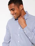 Pure Cotton Non-Iron Slim Fit Shirt